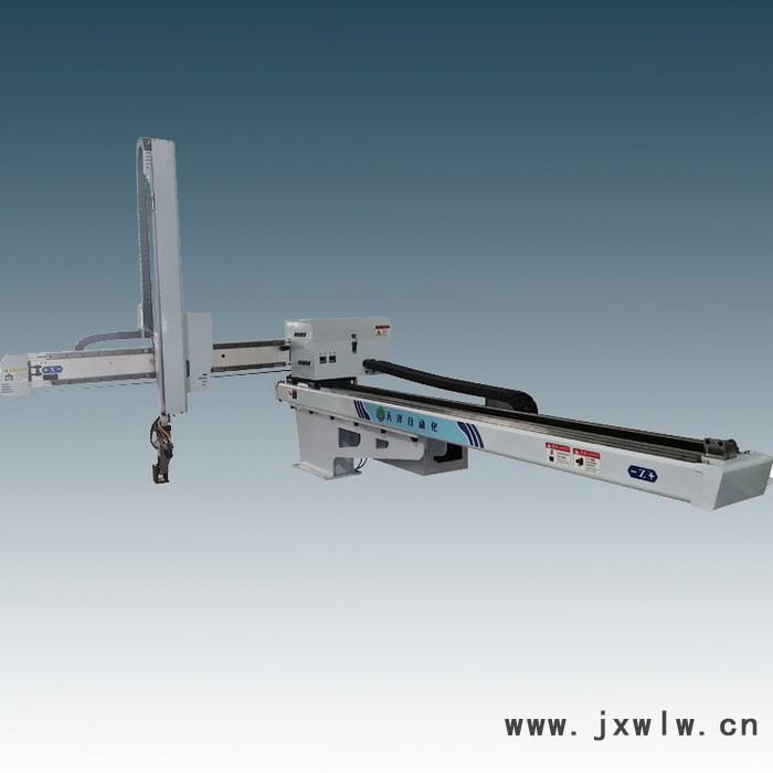 【天澤自動化】滁州智能工業(yè)取件機械手供應 注塑機機械手加盟 全伺服橫走式專用機械手臂 機械手臂加盟
