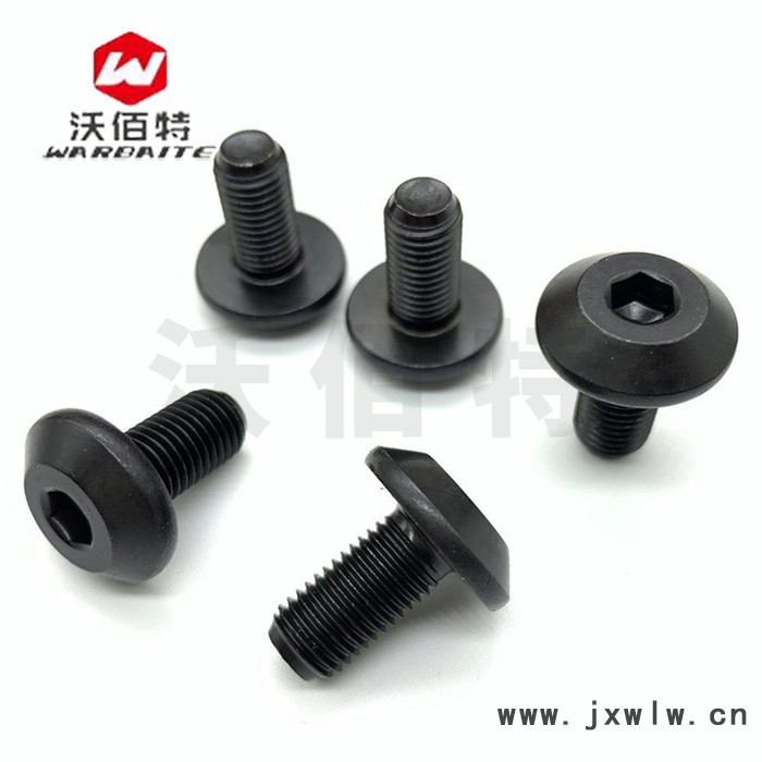 M6M8傘形刀把螺絲 12.9級(jí) 內(nèi)六角蘑菇頭銑床數(shù)控刀盤刀把螺絲釘