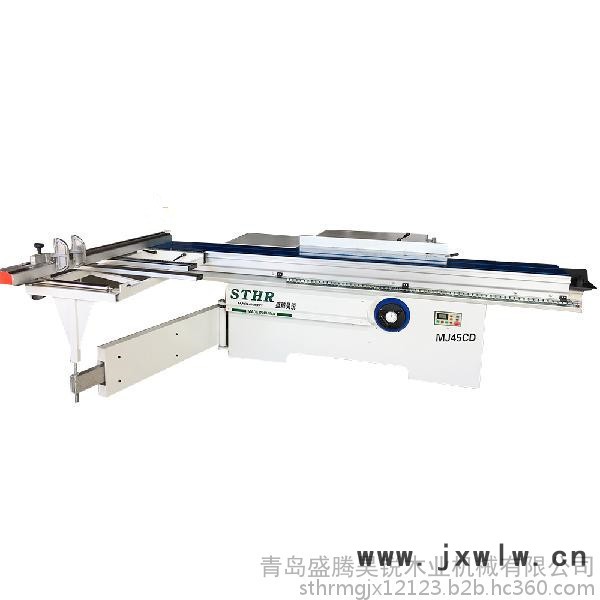 盛騰昊銳WJ45CD 歐登多裁板鋸 電動升降推臺鋸 45度精密鋸 馬氏機構雙鋸片 木工鋸床