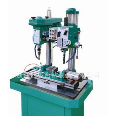 浙江西菱大功率雙頭組合機(jī)床ZS5032鉆攻兩用立式工業(yè)臺(tái)鉆孔攻牙機(jī)