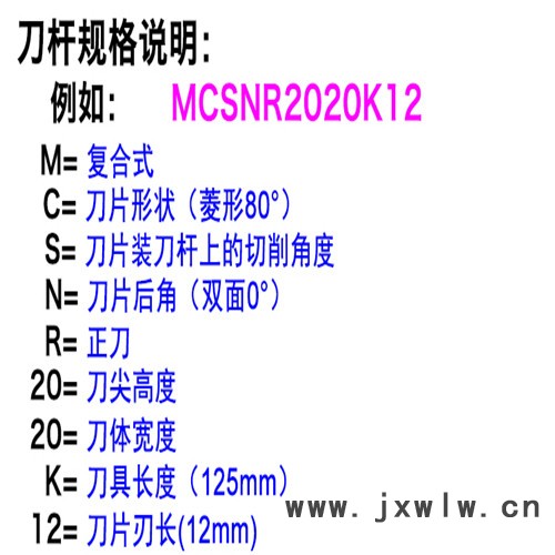 平裝40度單齒皮帶輪刀桿SVVCN2020K16-40度 40度皮帶輪專用刀具 買(mǎi)數(shù)控車(chē)刀選南京維克合金工具廠
