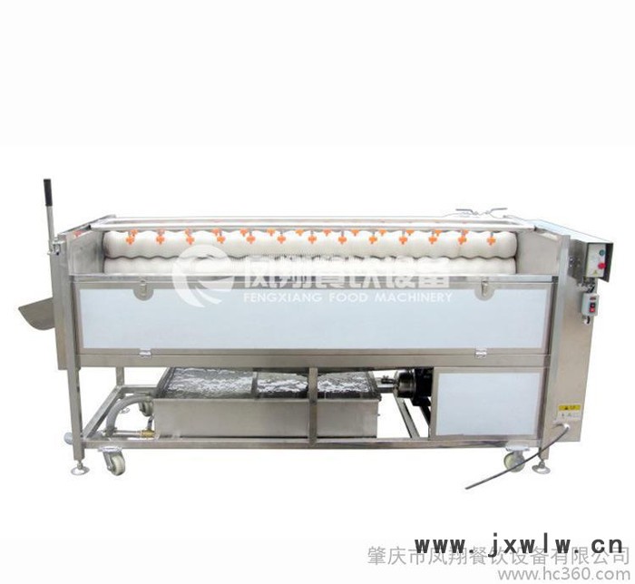 【鳳翔】土豆毛刷清洗拋光機(jī)  高壓噴淋式清洗機(jī) 土豆蘿卜紅薯芋頭清洗機(jī) 果蔬清洗機(jī) PX-1500