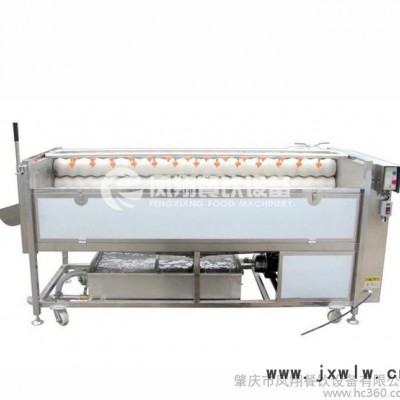 【鳳翔】土豆毛刷清洗拋光機(jī)  高壓噴淋式清洗機(jī) 土豆蘿卜紅薯芋頭清洗機(jī) 果蔬清洗機(jī) PX-1500
