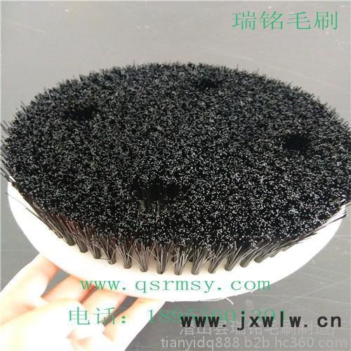 廠家定制各種拋光機(jī)圓盤(pán)刷 天然豬鬃毛刷 PVC毛刷**價(jià)廉
