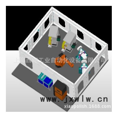 髖關(guān)節(jié)打磨拋光機器人 球頭拋光機器人