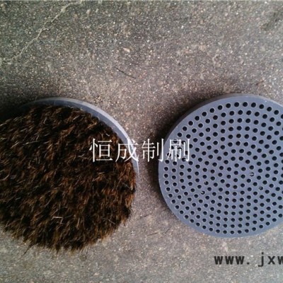 文玩系列佛珠拋光機(jī)刷盤(pán) 豬鬃圓形毛刷盤(pán)****鬃拋光機(jī)毛刷盤(pán)