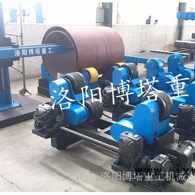 博塔重工供應(yīng)焊接中心專用自調(diào)行走式聚氨酯輪滾輪架
