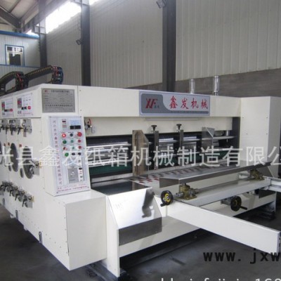 紙箱機械 半自動轉(zhuǎn)輪開槽機雙色印刷開槽機