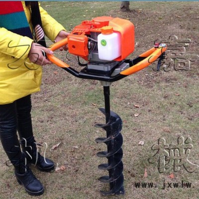家用大直徑挖坑機 山地種樹機 家用栽植楊樹打孔機 林田打洞機