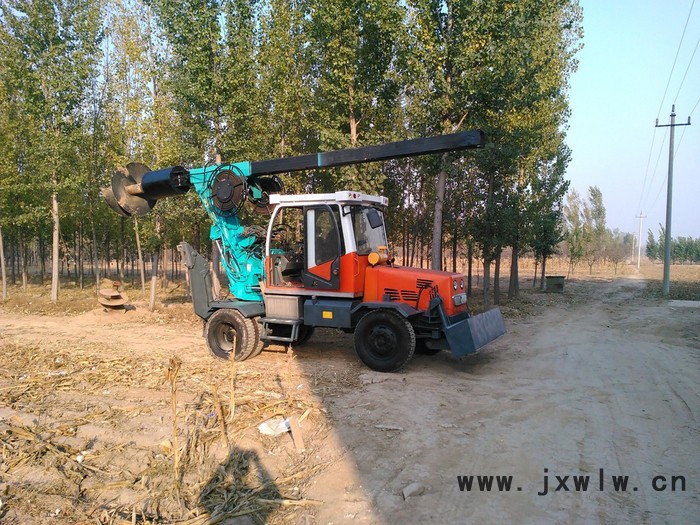 兩用旋挖鉆機 小型快速打樁機 旋挖鉆快速打孔機