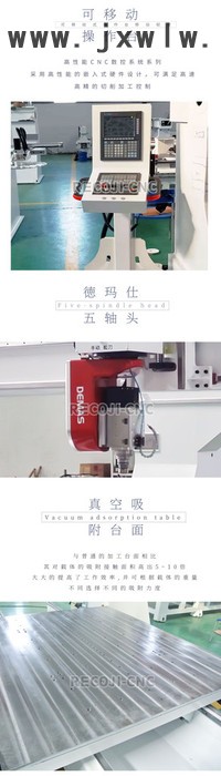 銳達(dá)通雙臺面五軸加工中心 五軸木工雕刻機(jī) 銳達(dá)通五軸