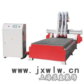 上海蘇皇移門設備，三頭木工雕刻機,移門雕刻機