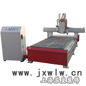 上海移門設備，雙工序木工雕刻機,移門雕刻機，軟包硬包背景墻設備