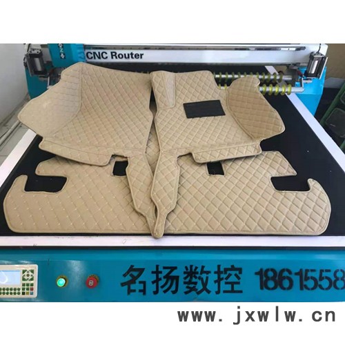名揚 廠家定制 汽車腳墊旋轉(zhuǎn)刀裁剪切割機，大包圍后備箱墊，360軟包數(shù)控切割機