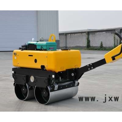 760kg柴油發(fā)動(dòng)機(jī)機(jī)械傳動(dòng)人力轉(zhuǎn)向定量液壓馬達(dá)手扶雙鋼輪壓路機(jī)路得威廠家品牌直銷