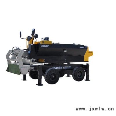 路得威RWSL12人工上料金剛砂撒料機(jī)渦輪增壓柴油發(fā)動(dòng)機(jī)高精度加工布料輥撒料均勻撒料機(jī)，金鋼砂撒料機(jī)，金鋼砂，金剛砂，