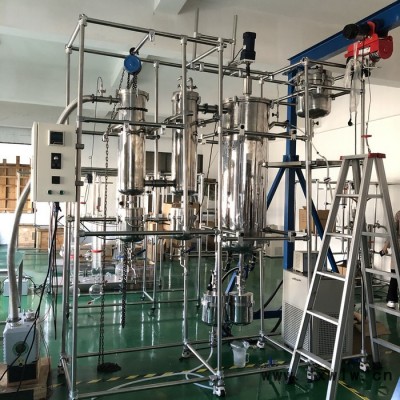 實(shí)驗(yàn)型液液分離設(shè)備AYAN-F100-S真空不銹鋼分子蒸餾儀