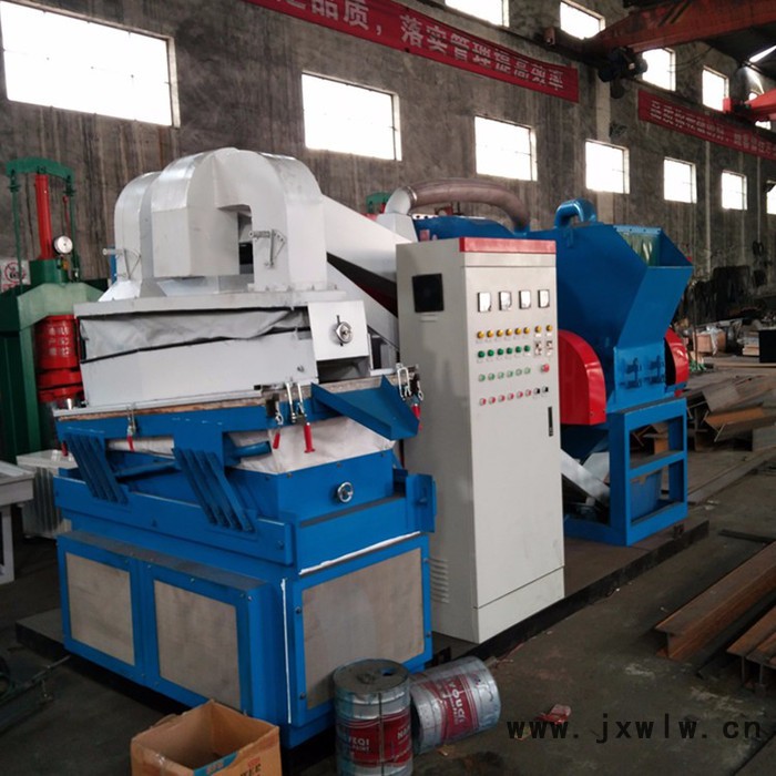 優(yōu)金600 舊電線(xiàn)分離機(jī)，廢舊電線(xiàn)電纜成套處理設(shè)備，舊電線(xiàn)粉碎分離設(shè)備，舊電線(xiàn)銅塑分離設(shè)備