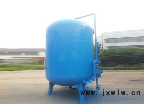 湖北武漢權(quán)鼎環(huán)?？萍加邢薰?石英砂過濾器水處理過濾設備 **