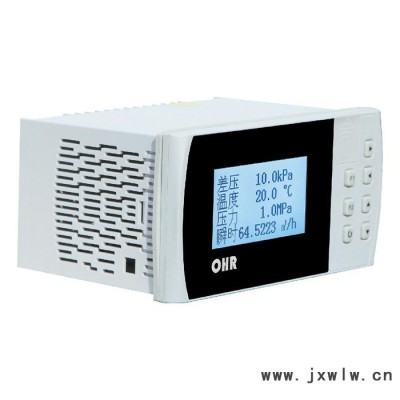 供應虹潤OHR-G602R-C-4-A-2/1P液晶流量積算控制儀記錄儀?。y量儀器儀表 液晶流量積算儀