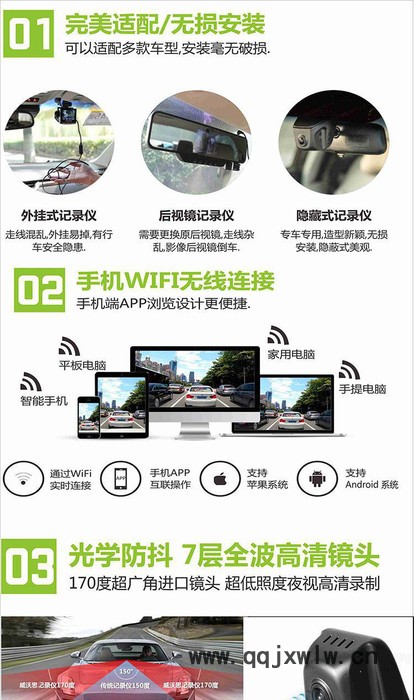 威沃思福特新銳界隱藏式無線行車記錄儀專車專用