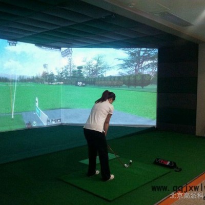 高爾夫模擬器 高爾夫練習(xí)器 室內(nèi)高爾夫 高爾夫3D家庭影院 最經(jīng)典的影院高爾夫  集成視頻高爾夫影像技術(shù)  勁爆發(fā)布