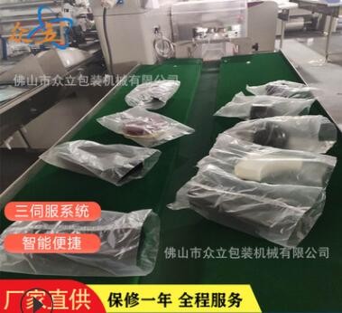 日用餐具枕式包裝機(jī) 廠(chǎng)家直供智能包裝機(jī) 硅膠手套包裝機(jī)械