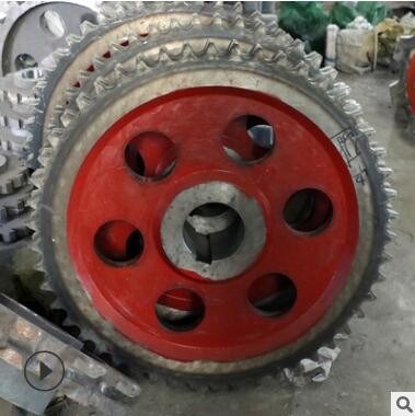 工業(yè)提升機配件礦用出渣機傳動齒輪不銹鋼NE型定制提升機鏈輪總成