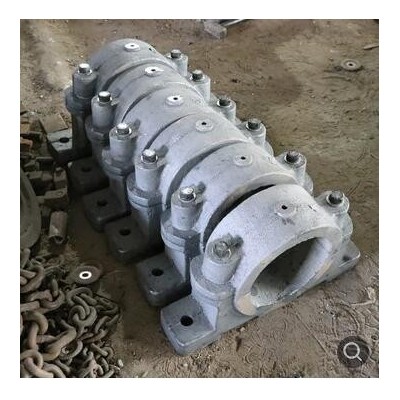 鑄鋼軸承座立式外球面帶座機械用農機配件定制支撐固定立式軸承座