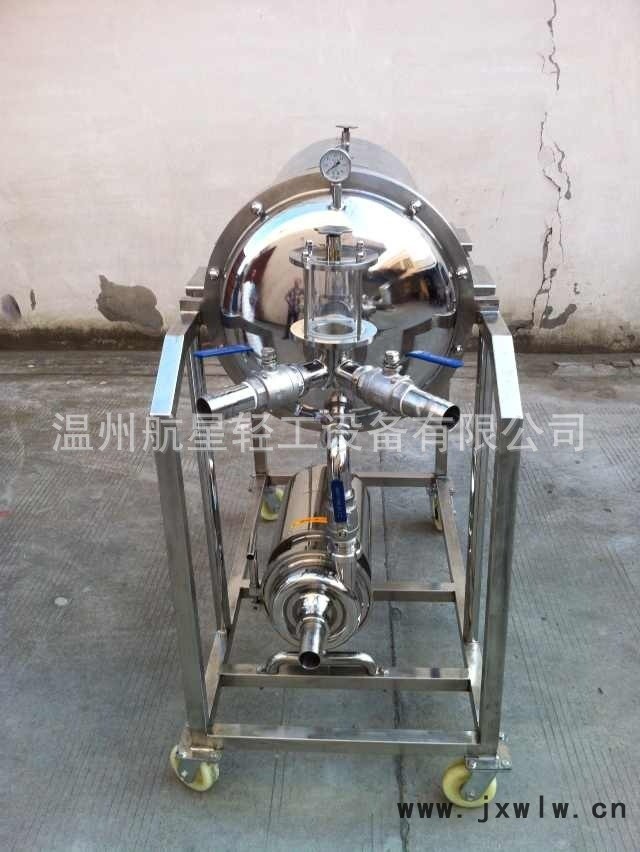 不銹鋼硅藻土過濾機(jī)2
