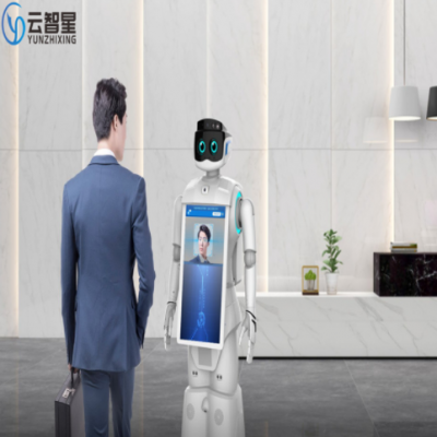 云智星黨建展館展廳智能服務(wù)機(jī)器人 商務(wù)迎賓導(dǎo)覽講解機(jī)器人