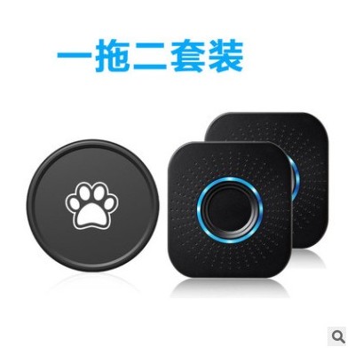 盈潤佳新款無線狗狗門鈴寵物用品狗狗訓(xùn)練鈴鐺遠(yuǎn)距離呼叫器爪印鈴