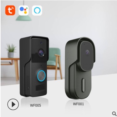盈潤(rùn)佳涂鴉可視門鈴攝像頭家用智能無(wú)線wifi門鈴對(duì)講高清視頻防水