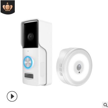 盈潤(rùn)佳tuya智能家用wifi電子對(duì)講門鈴無(wú)線防水?dāng)?shù)碼涂鴉可視門鈴
