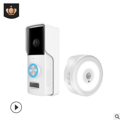 盈潤(rùn)佳tuya智能家用wifi電子對(duì)講門(mén)鈴無(wú)線(xiàn)防水?dāng)?shù)碼涂鴉可視門(mén)鈴