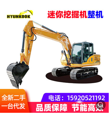 挖掘機455履帶式輪式挖機450全新進口8060新挖機微型迷你大型挖機